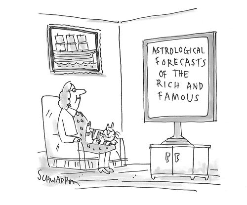 Astrological forecasts of the rich and famous