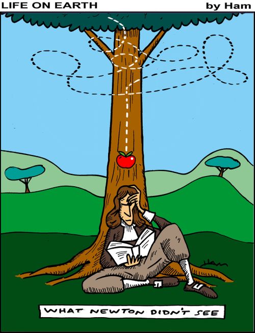 What Newton didn't see