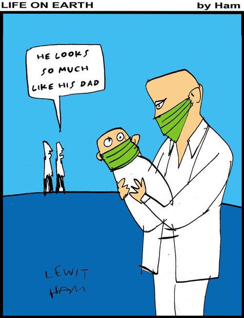 "He looks so much like his dad."