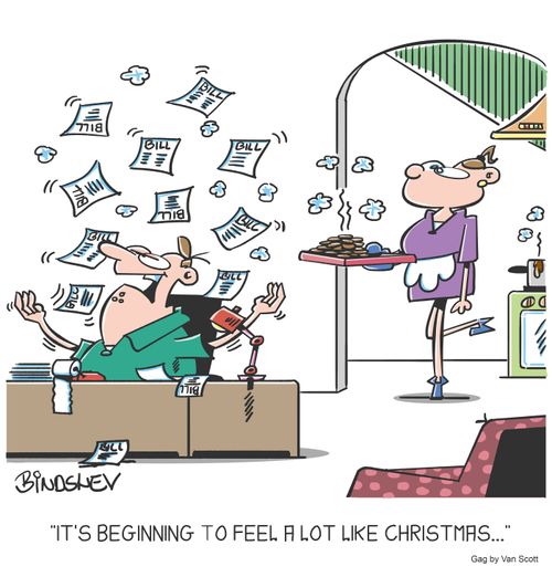 "It's beginning to feel a lot like Christmas..."