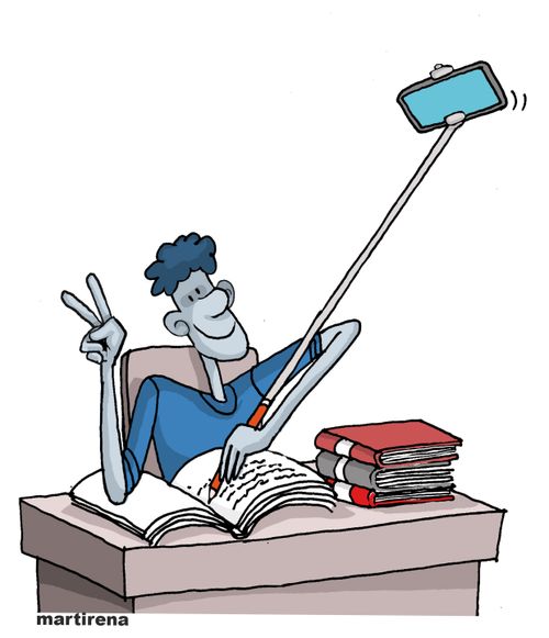 Studying and technology