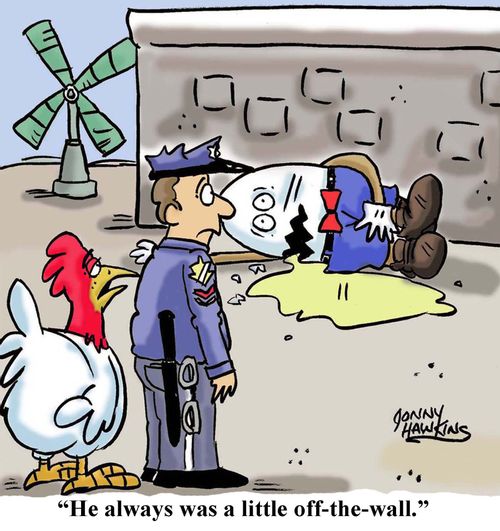 "He always was a little off the wall."