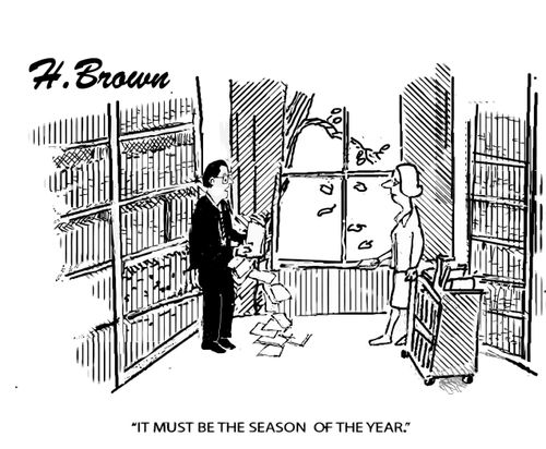 "It must be the season of the year."