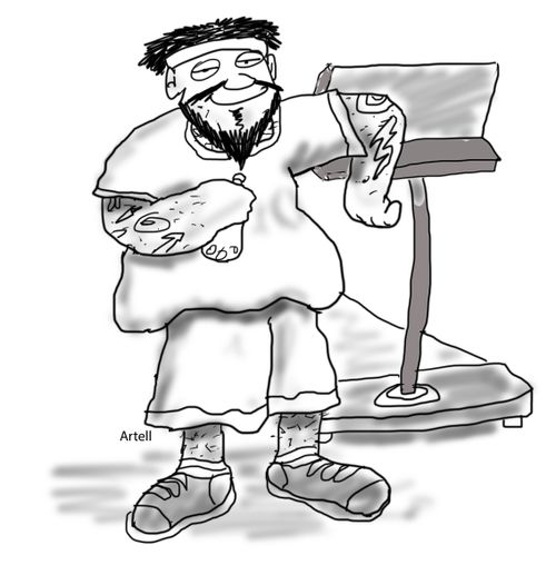 Guy in gym