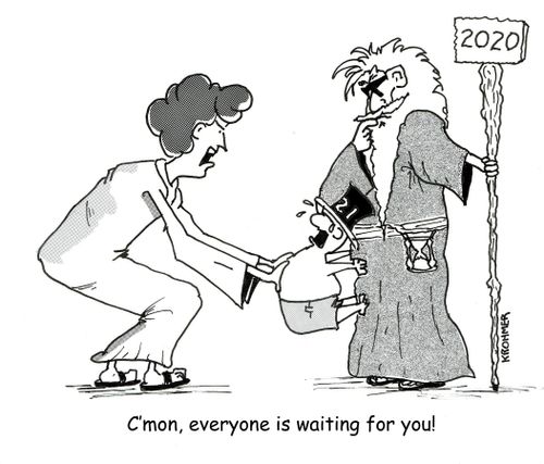 "C'mon, everyone is waiting for you!'