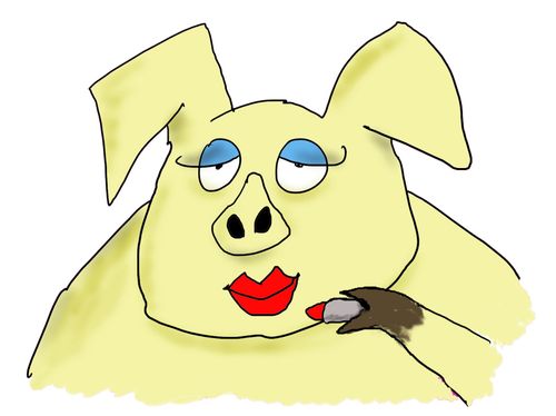 Like putting lipstick on a pig