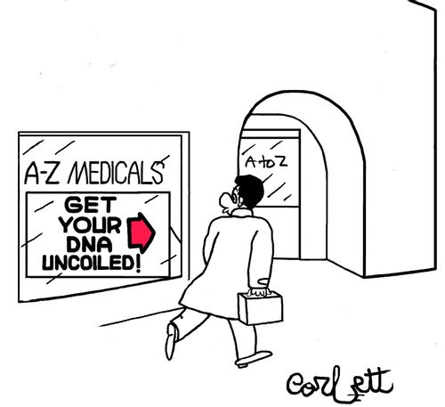 'Get your DNA Uncoiled' advert.