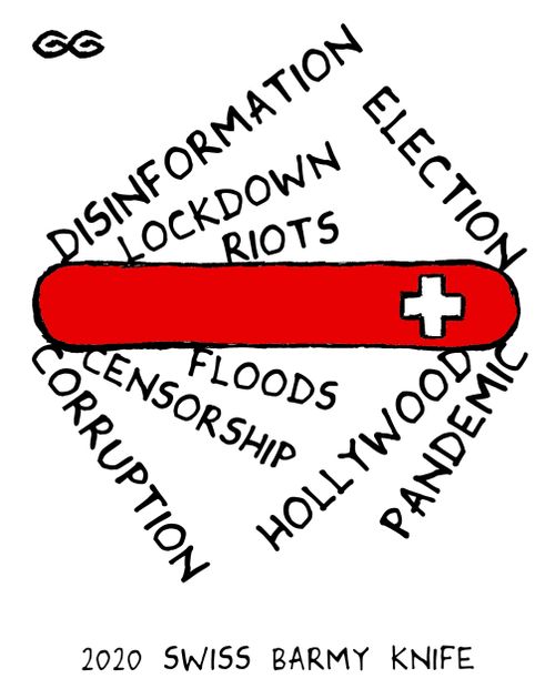 2020 Swiss barmy knife