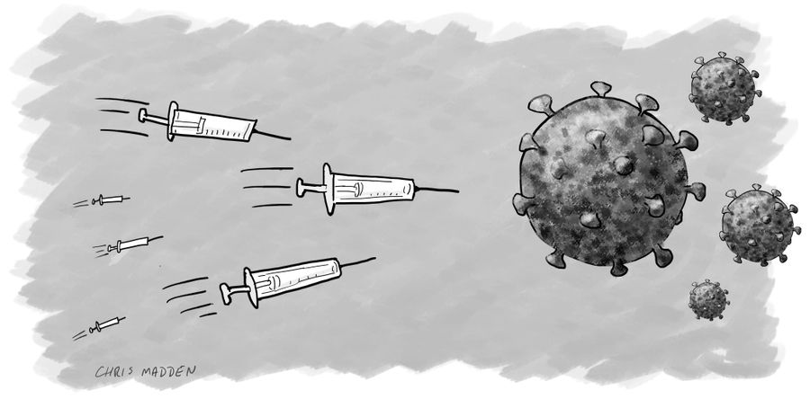 Vaccines attacking the Covid-19 coronavirus