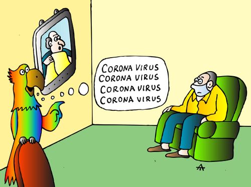 "Corona virus Corona virus Corona virus, Corona virus"