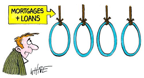 jumping hoops for mortgages and loans...