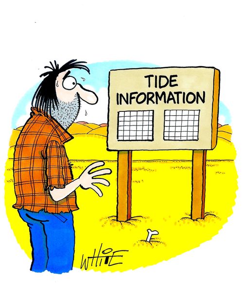 Tide information...