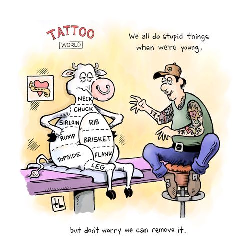 We all do stupid things when we're young