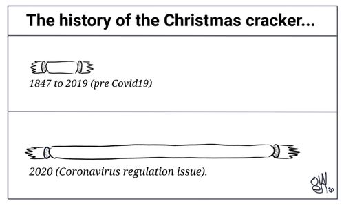 The history of the Christmas cracker.