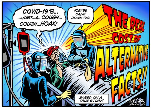 The real costs of alternative facts!!
