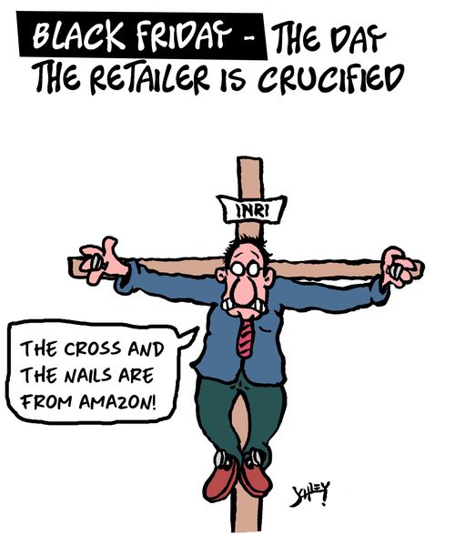 Black Friday - the day the retailer is crucified