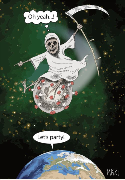 "Let's party!"