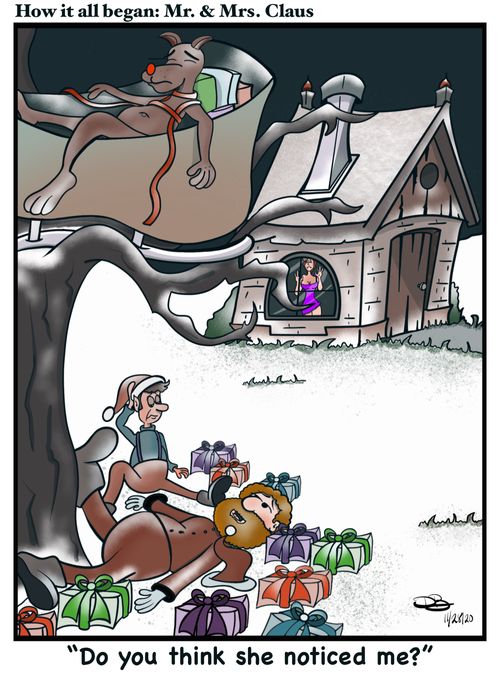 How it began: Mr. & Mrs. Clause