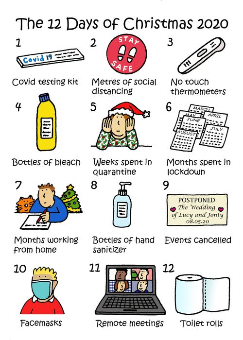 The 12 days of Christmas 2020