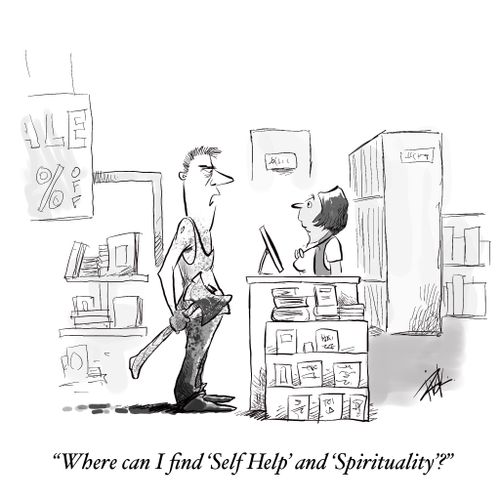 "Where can I find 'Self-Help' and 'Spirituality'?"