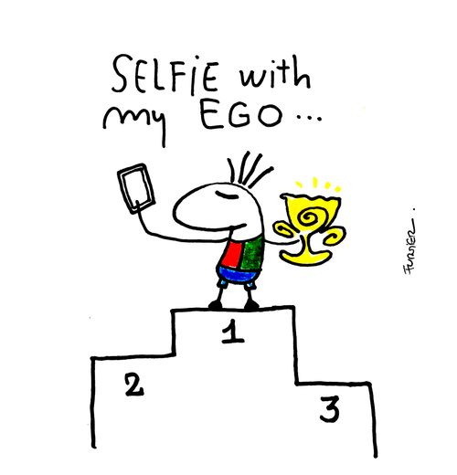 Selfie with my ego