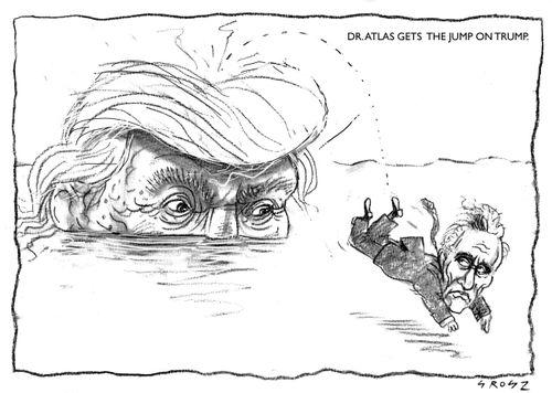Dr. Atlas gets the jump on Trump
