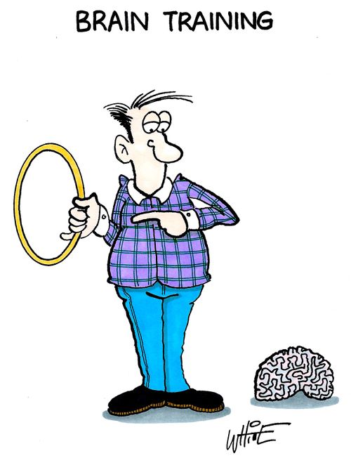 Brain training...