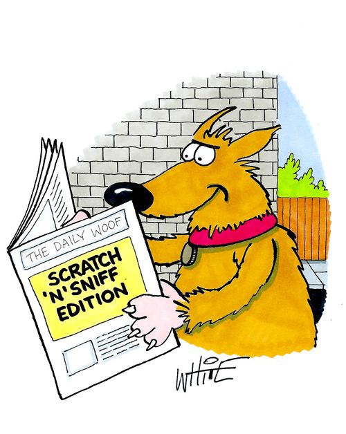 Scratch 'n' sniff edition...