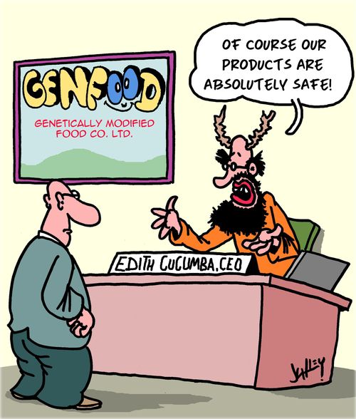"Of course our products are absolutely safe!