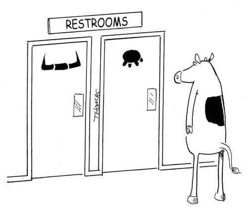 Restroom For Cows