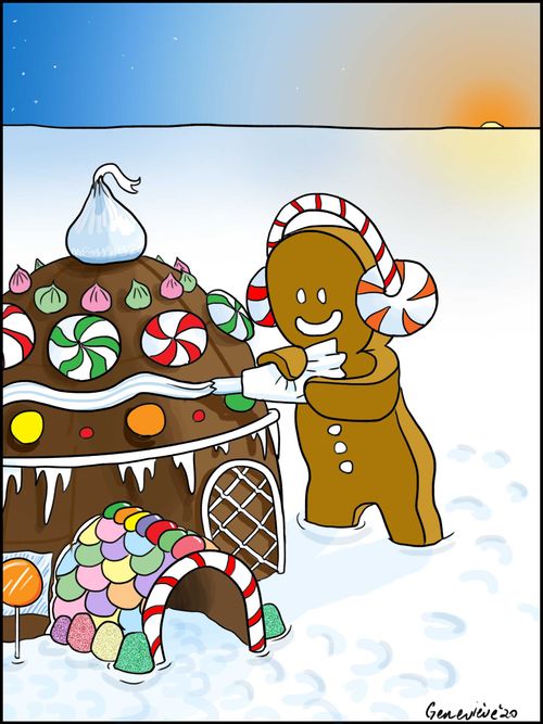 Gingerbread Igloo