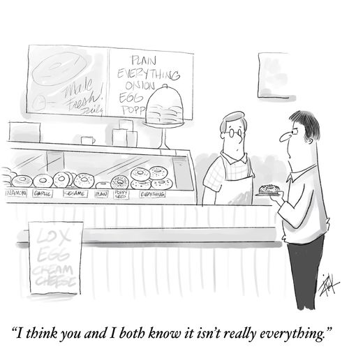 "I think you and I both know it isn't really everything."