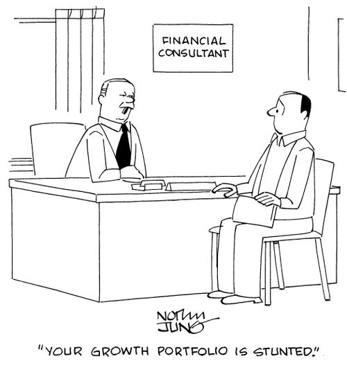"Your growth portfolio is stunted."