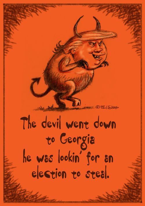 The devil went down to Georgia he was lookin' for an election to