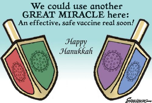 Hanukkah dreidel