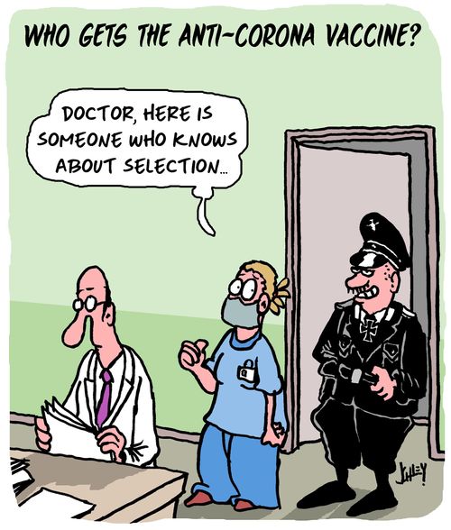 Who gets the anti-corona vaccine?