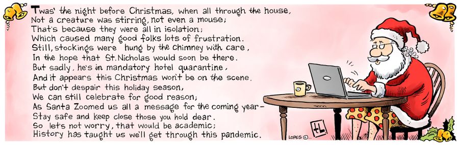 Twas the night before Christmas, 2020 edition