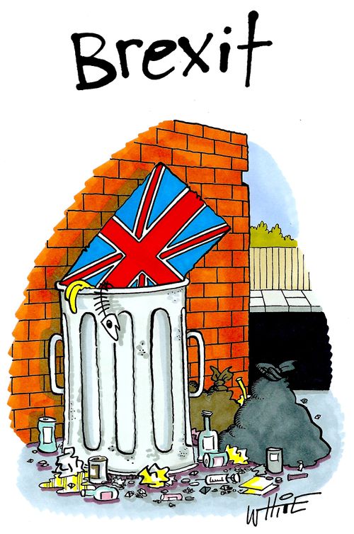 Britain in the Brexit dumpster...