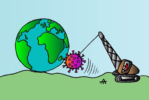 A Coronavirus wrecking ball
