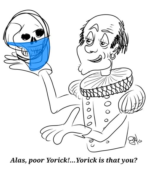  "Alas, poor Yorik!"