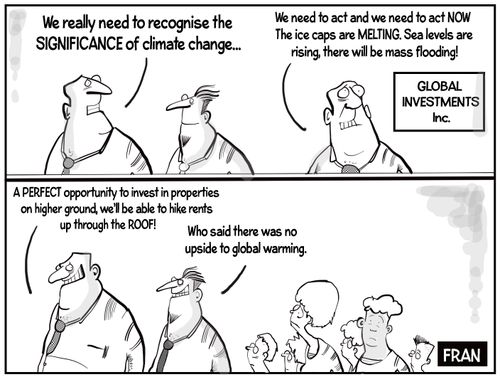 "We really need to recognise the significance of climate change..."