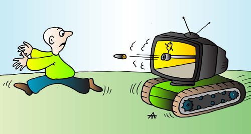 A TV tank