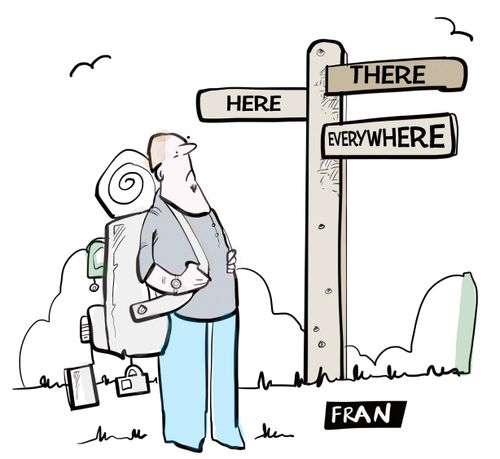 Here, there, everywhere
