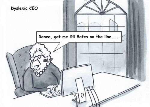 Dyslexic CEO