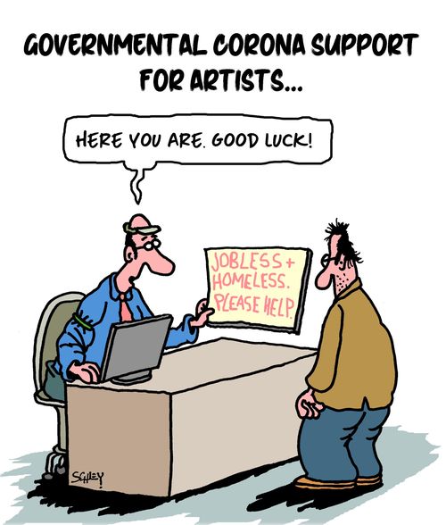 Governmental Corona Support for Artists