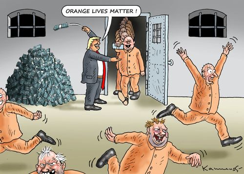 "Orange Lives Matter!"
