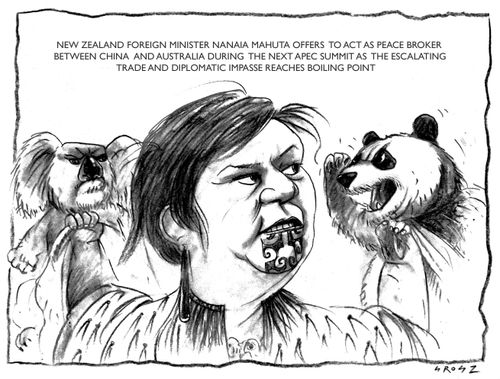 New Zealand foreign minister Nanaia Mahuta offers tp act as peace broker between china and Australia