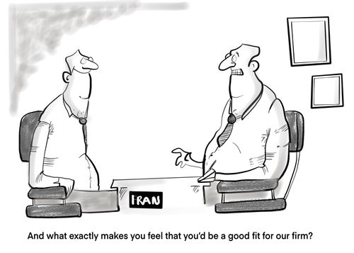 "And what exactly makes you think you'd be a good fit for our firm."