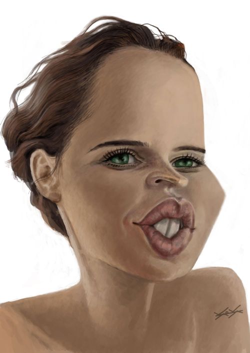 Felicity Rose Hadley Jones caricature