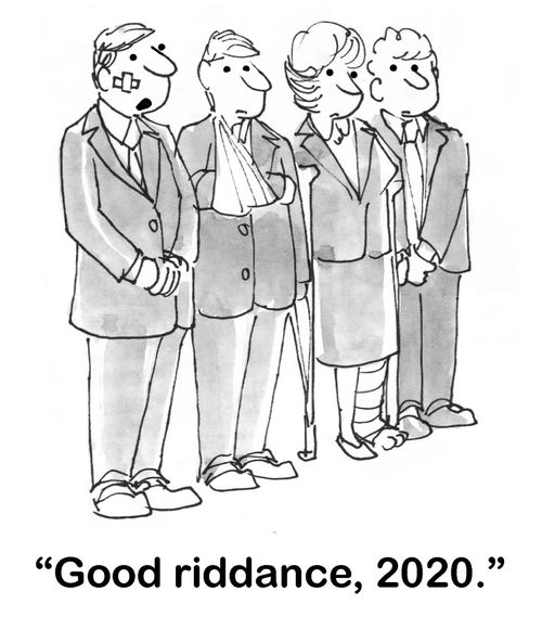 "Good riddance, 2020"